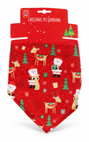 Christmas Pet Bandana – Festive Patterns