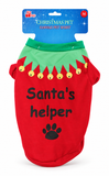 Christmas Pet T-Shirt - Snowman, Santa or Elf