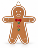 Metal Hanging Gingerbread Decoration