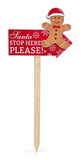 Gingerbread MDF Yard Stake 60cm