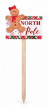 Gingerbread MDF Yard Stake 60cm