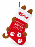 Christmas Pet Stocking - Santa Paws and Santa Claws