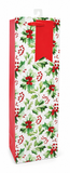 Christmas Bottle Gift Bag – Foliage and Festive Prints