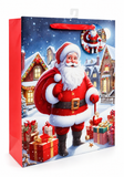 Large Christmas Night Gift Bag with Glitter Detail