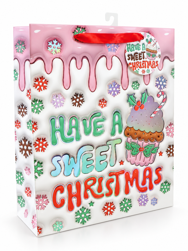 Large Sweet Christmas Gift Bag