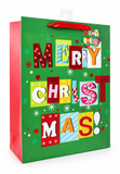Extra Large Christmas Greetings Gift Bag