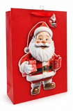 Extra Large Pop-Up Santa Christmas Gift Bag