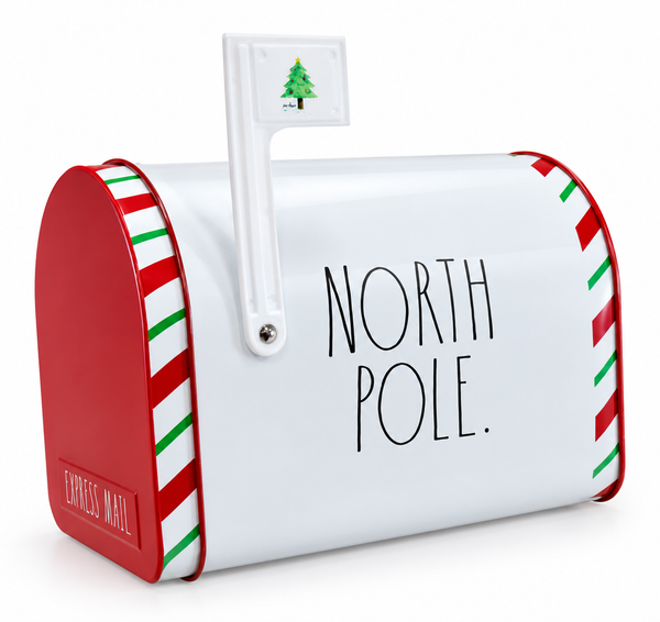 Christmas Mailbox Gift Tin