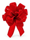 Jumbo Fabric Christmas Gift Bow