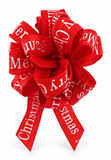 Jumbo Fabric Christmas Gift Bow