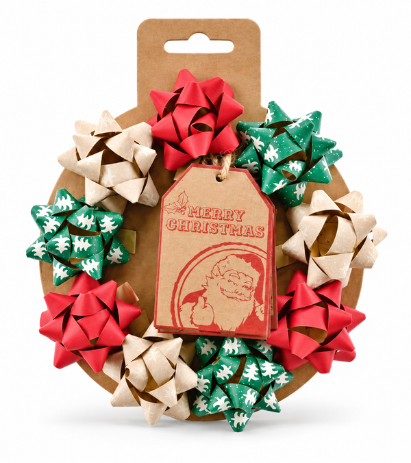 Vintage Christmas Gift Bows and Tags Pack