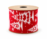 Country Christmas Ribbon - 63 mm x 2.7 m