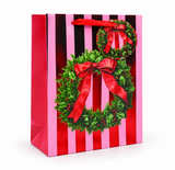 Medium Traditional Christmas Gift Bag with Foil Detail