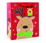 Medium Cute Christmas Character Gift Bag