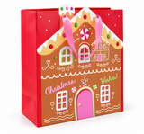 Extra Large Gingerbread House Christmas Gift Bag