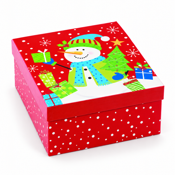 Christmas Character Square Gift Box