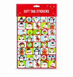 Christmas Foil Gift Tag Stickers – Large Sheet