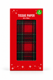 Tartan Christmas Tissue Paper – 6 Sheets