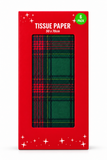 Tartan Christmas Tissue Paper – 6 Sheets
