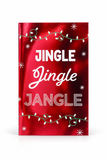 Red Foiled Christmas Cards – 6 Pack – Jingle Jingle Jangle