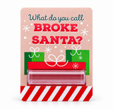 Christmas Cash Holders – 3 Pack – Broke Santa