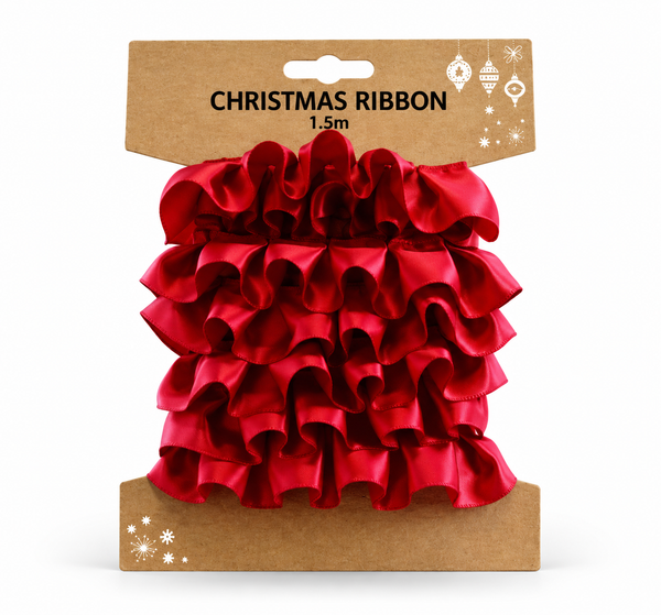 Luxury Ruffle Ribbon - 1.5 m