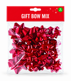 Metallic Gift Bow Mix - 16 Pack