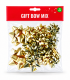 Metallic Gift Bow Mix - 16 Pack