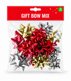 Metallic Gift Bow Mix - 16 Pack