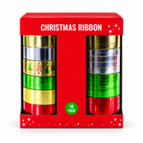 Festive Ribbon Stack - 10 Pack