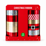 Festive Ribbon Stack - 10 Pack