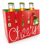 6Pack Beer Bottle Gift Bag