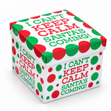 Christmas Foil Slogan Gift Boxes