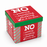 Christmas Foil Slogan Gift Boxes