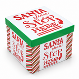 Christmas Foil Slogan Gift Boxes
