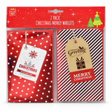 Money Wallet 2PK - Red Foil