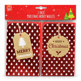Money Wallet 2PK - Red Foil