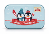 Christmas Mini Retro Gift Card Tin