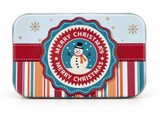 Christmas Mini Retro Gift Card Tin