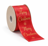 Traditional Christmas Ribbon – 30 mm × 10 m