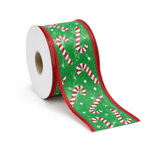 Traditional Christmas Ribbon – 30 mm × 10 m