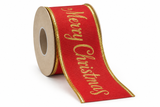 Christmas Ribbon - 6.3 cm x 2.7 m