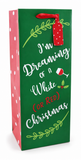 Christmas Slogan Bottle Gift Bag