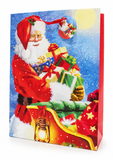 Extra Large Traditional Santa Christmas Gift Bag