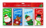 Christmas 3D Money Gift Wallets – 4 Pack