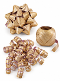 Rustic Gift Bow and Ribbon Set - 3 Piece