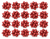Rustic Gift Bows - 5 cm, 20 Pack