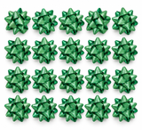 Rustic Gift Bows - 5 cm, 20 Pack