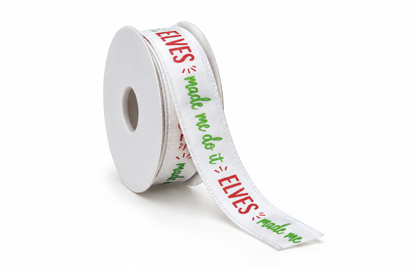 Festive Christmas Ribbon - 1.6 cm x 2.7 m