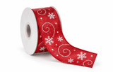 Festive Christmas Ribbon - 1.6 cm x 2.7 m